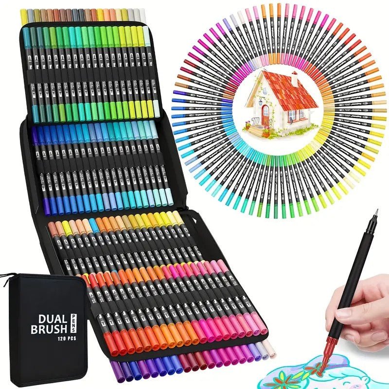 Kit de Canetas para Colorir - Shopp Brasil