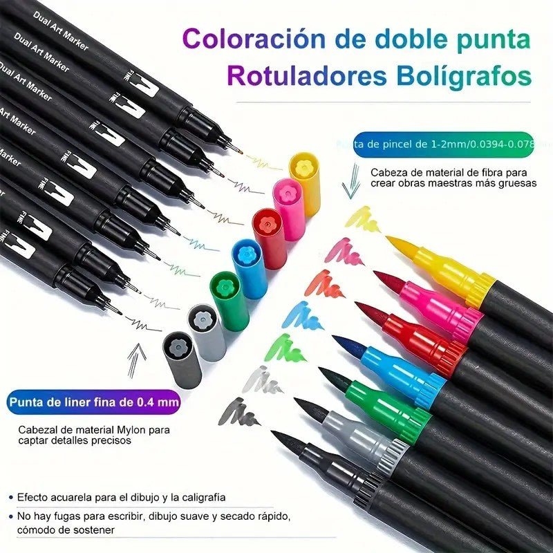 Kit de Canetas para Colorir - Shopp Brasil