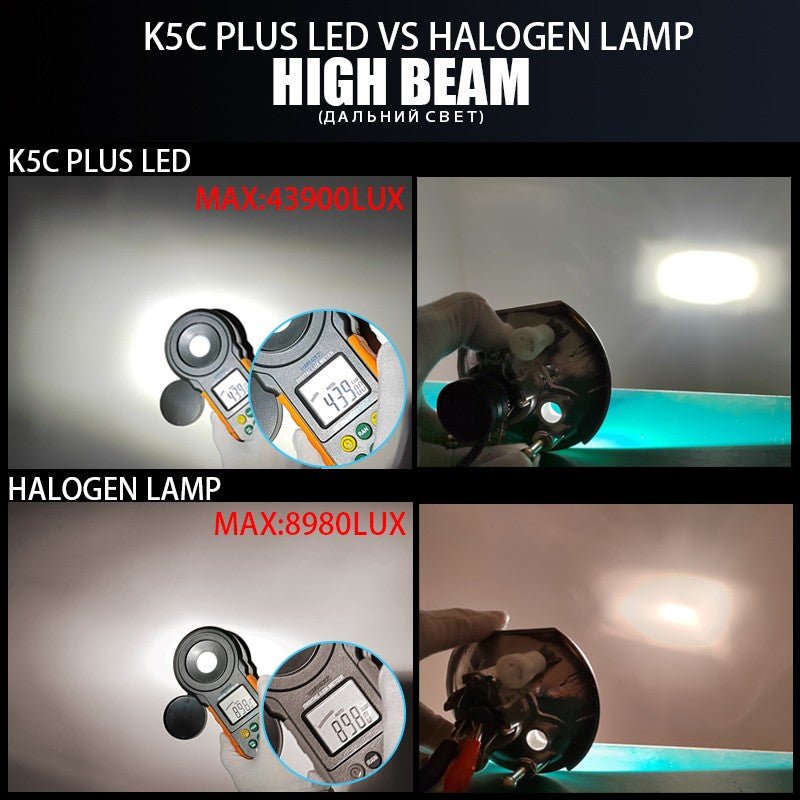Lâmpada Led para Farol 4300K, hb3 hb4, H7 H11 H4 12v. - Shopp Brasil