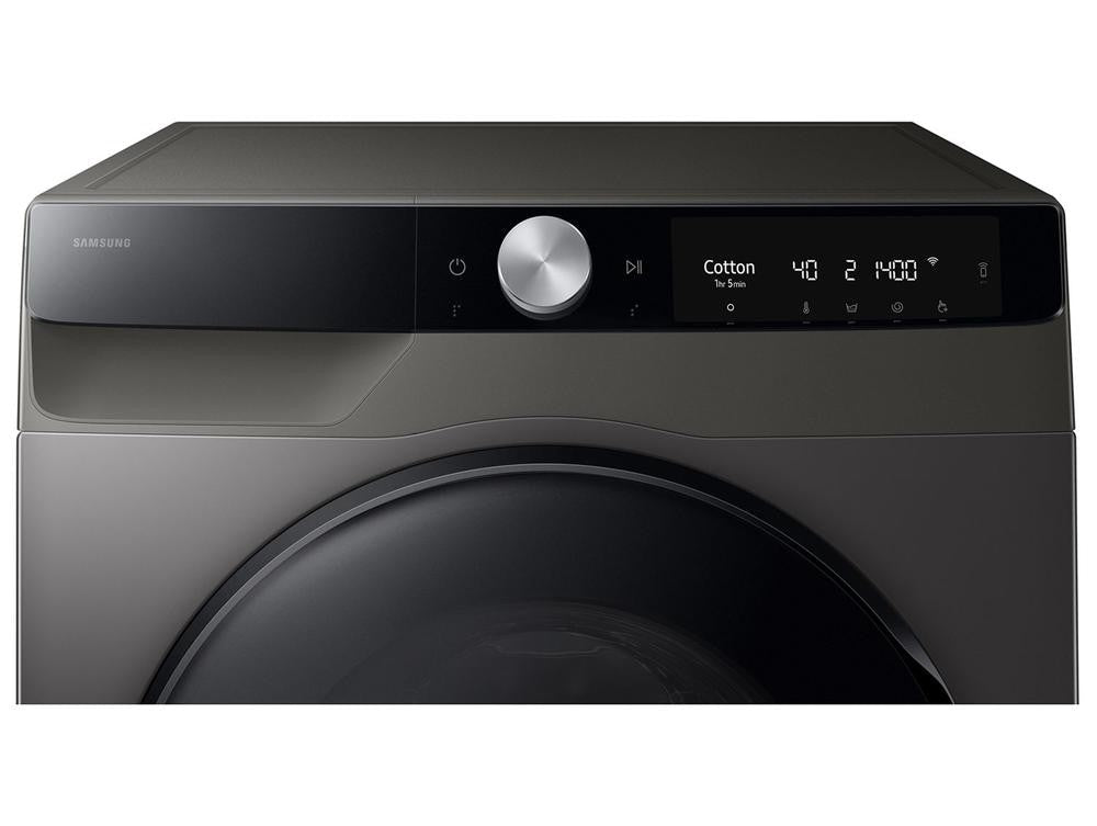 Lava e Seca Samsung 13kg AI Control WD13FG Inversor Digital Smart Fria e Quente Inox - 220V - Shopp Brasil