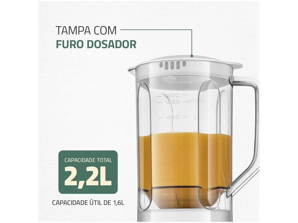 Liquidificador Mondial Pratic Power L - 97 - W 2 Velocidades + Pulsar 550W Branco 110v - Shopp Brasil