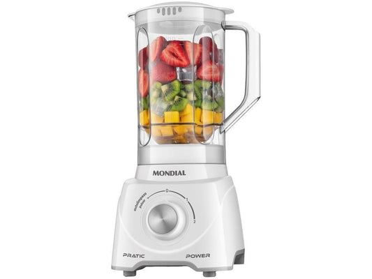Liquidificador Mondial Pratic Power L - 97 - W 2 Velocidades + Pulsar 550W Branco 110v - Shopp Brasil