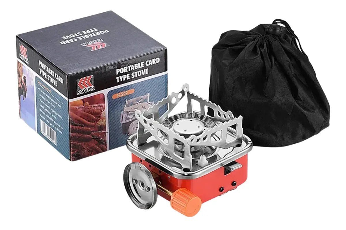 Mini Fogareiro Portátil Compacto Automático Fogão Camping - Shopp Brasil