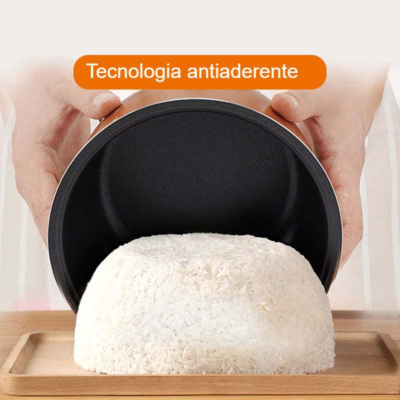 Mini panela de arroz elétrica para viagens - Shopp Brasil