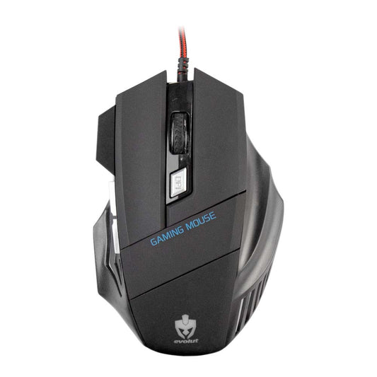 Mouse Gamer Evolut Eg - 103rb Predator Rgb 2400 Dpi 06 Botoes - Shopp Brasil