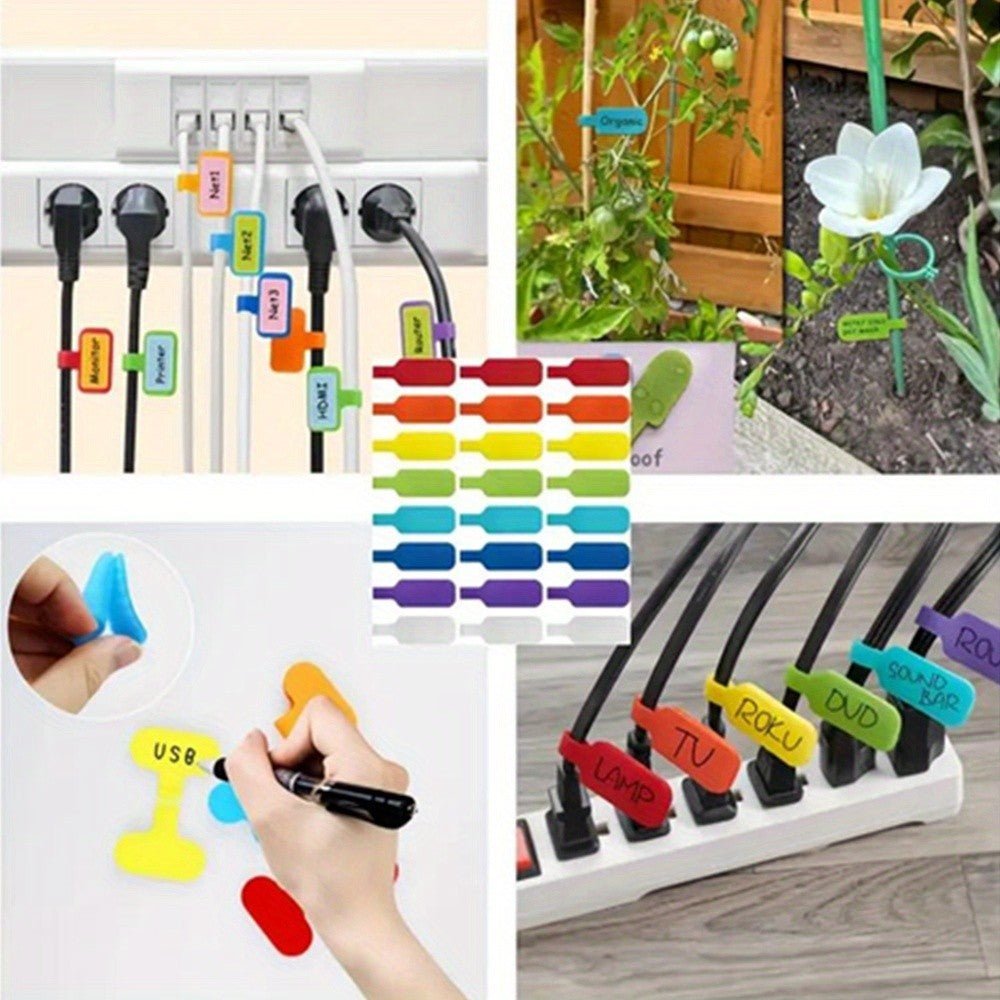 Organizadores Coloridos Para Cabos de Dados e Carregadores. - Shopp Brasil