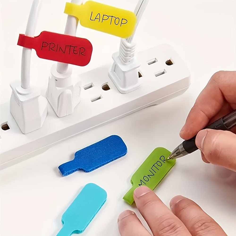 Organizadores Coloridos Para Cabos de Dados e Carregadores. - Shopp Brasil