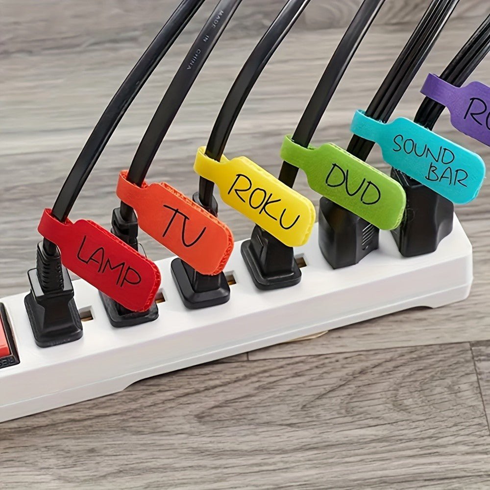 Organizadores Coloridos Para Cabos de Dados e Carregadores. - Shopp Brasil