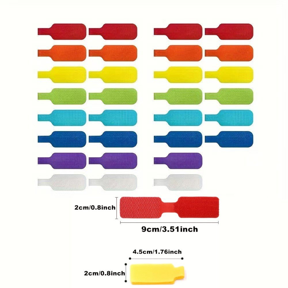 Organizadores Coloridos Para Cabos de Dados e Carregadores. - Shopp Brasil