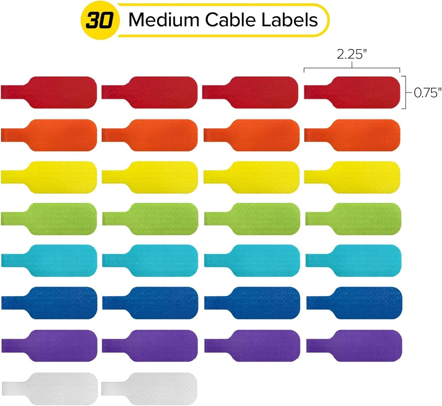 Organizadores Coloridos Para Cabos de Dados e Carregadores. - Shopp Brasil