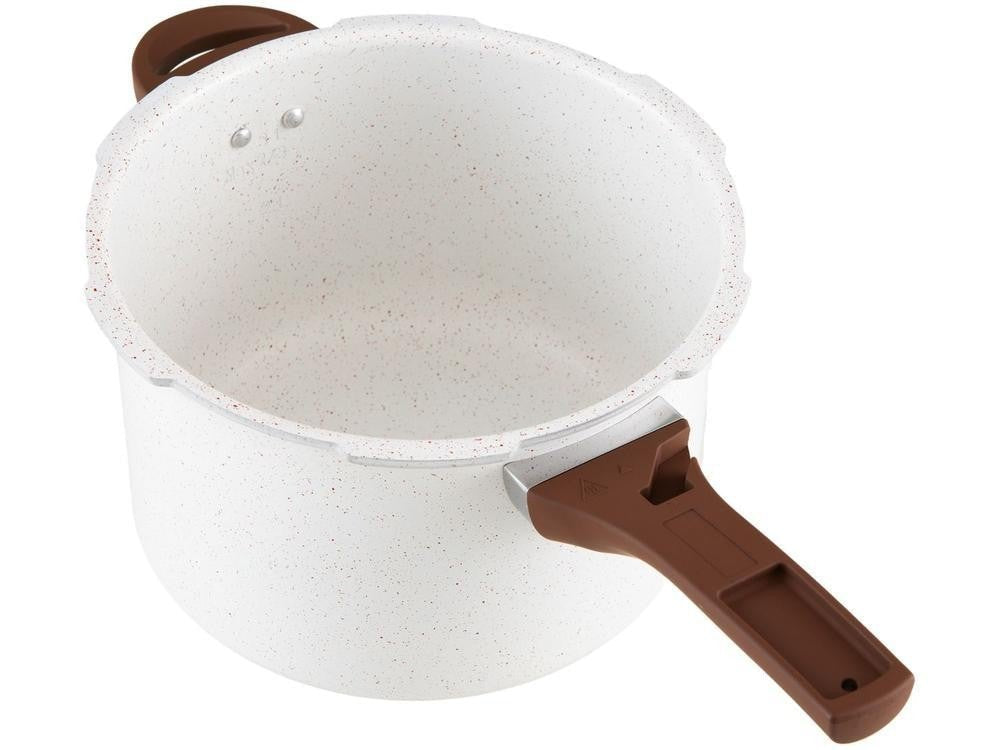 Panela de Pressão Brinox 4,2L Bege Baunilha - Shopp Brasil