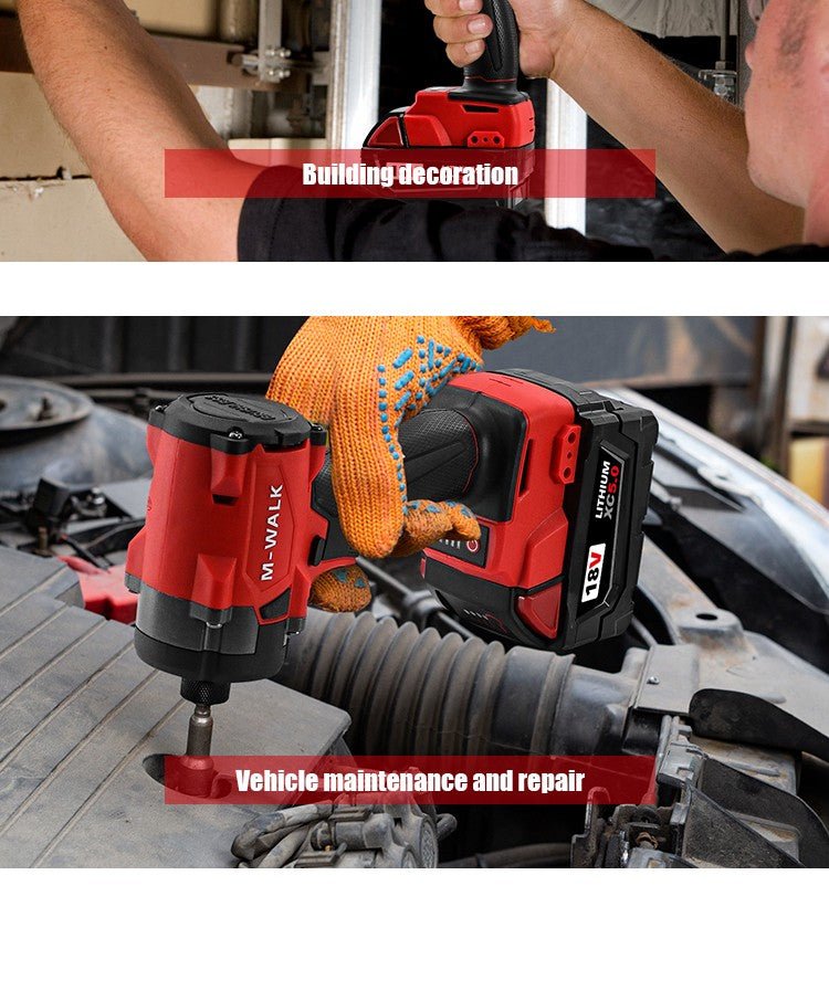 Parafusadeira Elétrica M - WALK Sem Escovas para Bateria M 18V, 300N.M. - Shopp Brasil