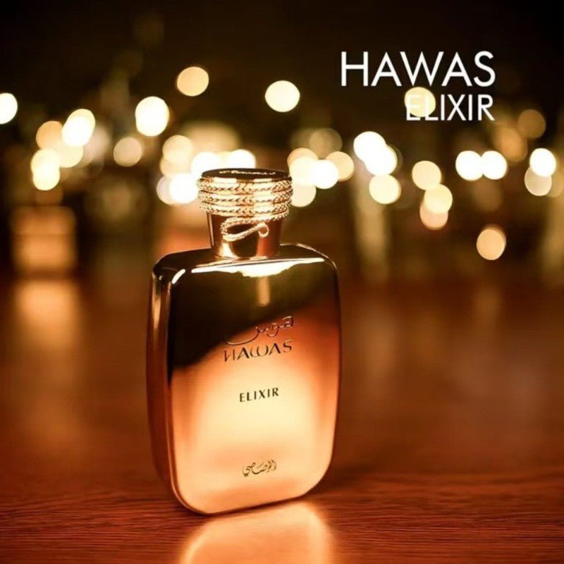 Perfume Árabe Rasasi Hawas Elixir 100 ML. - Shopp Brasil