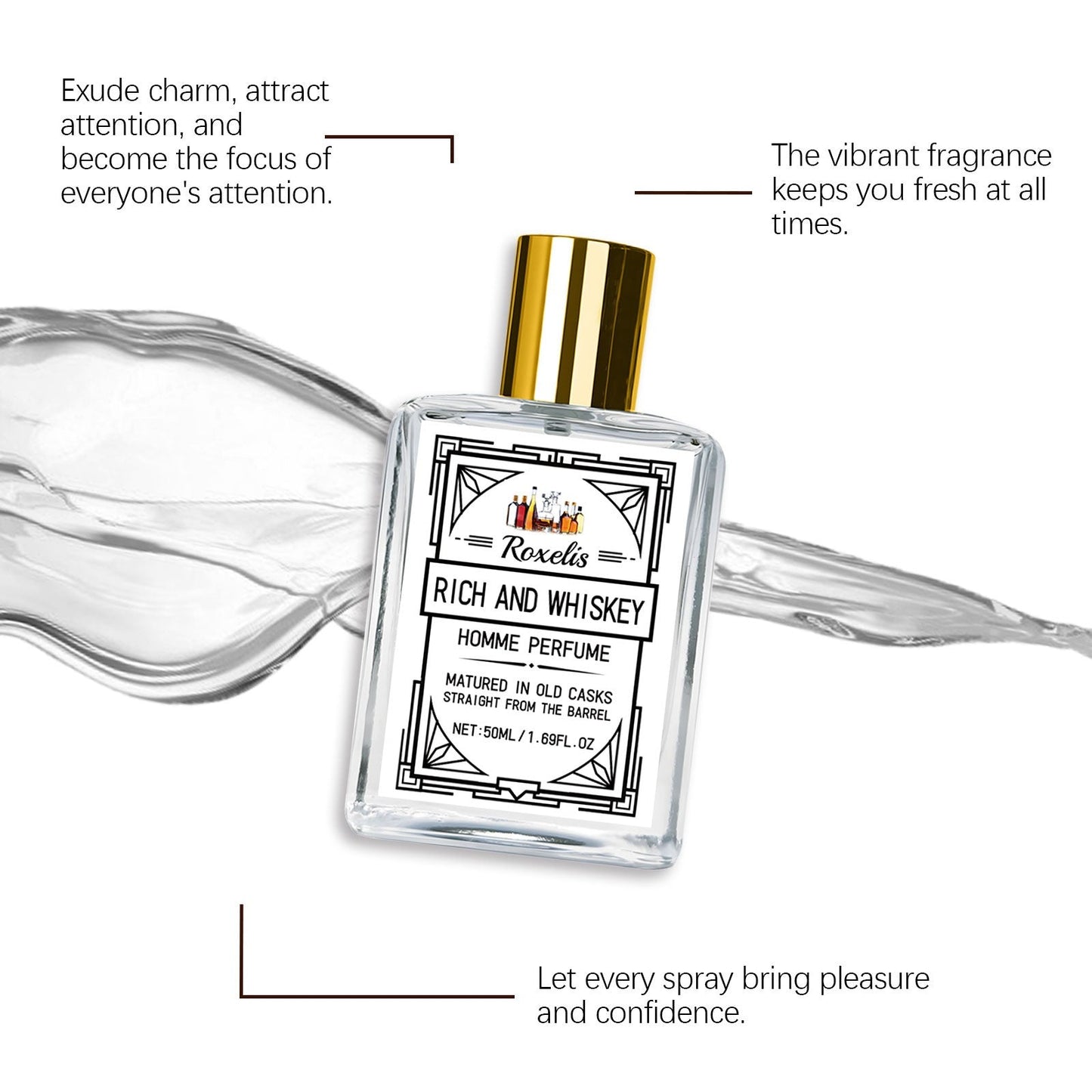 Perfume Fragrância Roxelis 50ml - Shopp Brasil