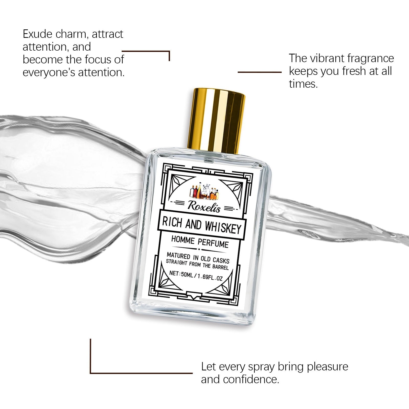 Perfume Fragrância Roxelis 50ml - Shopp Brasil