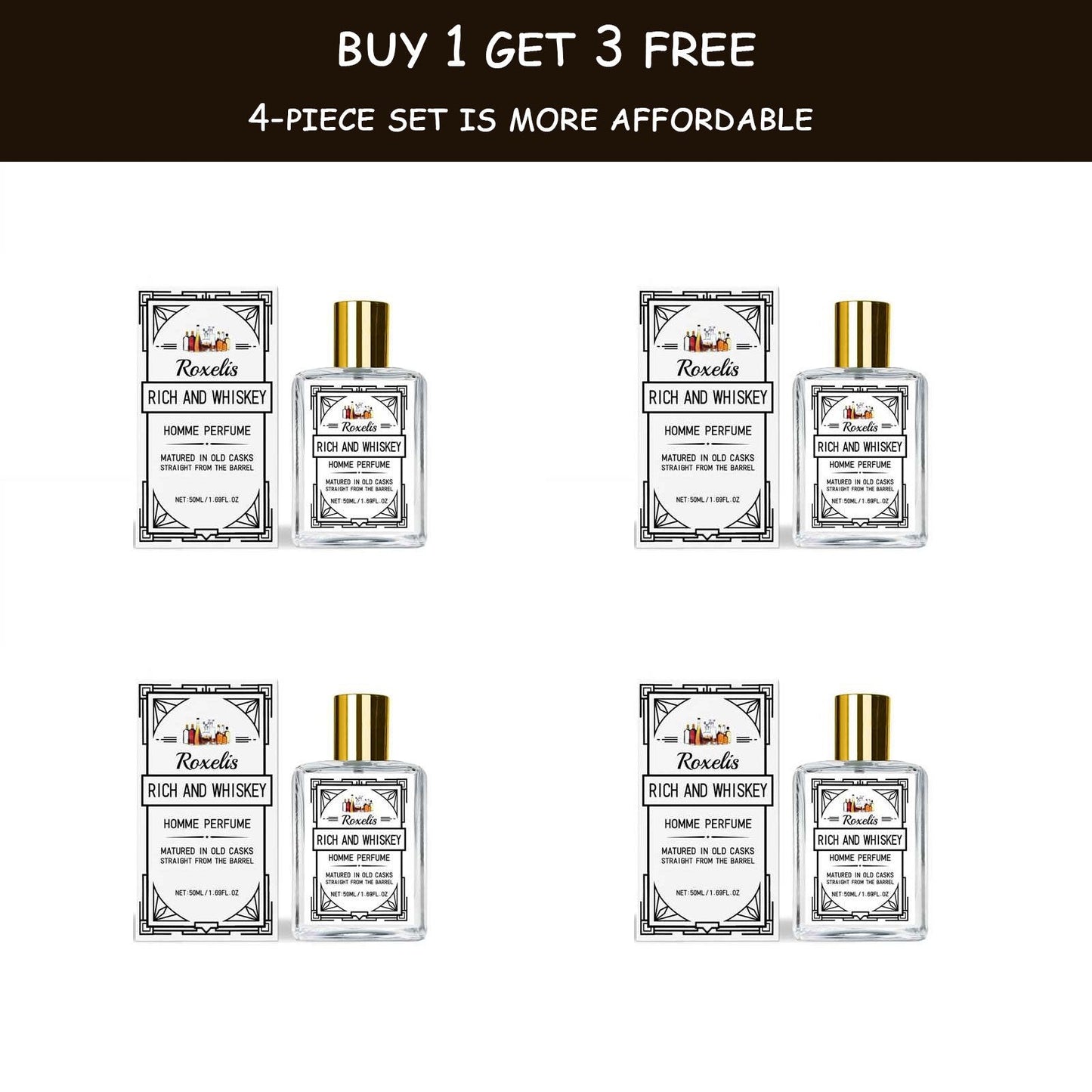 Perfume Fragrância Roxelis 50ml - Shopp Brasil