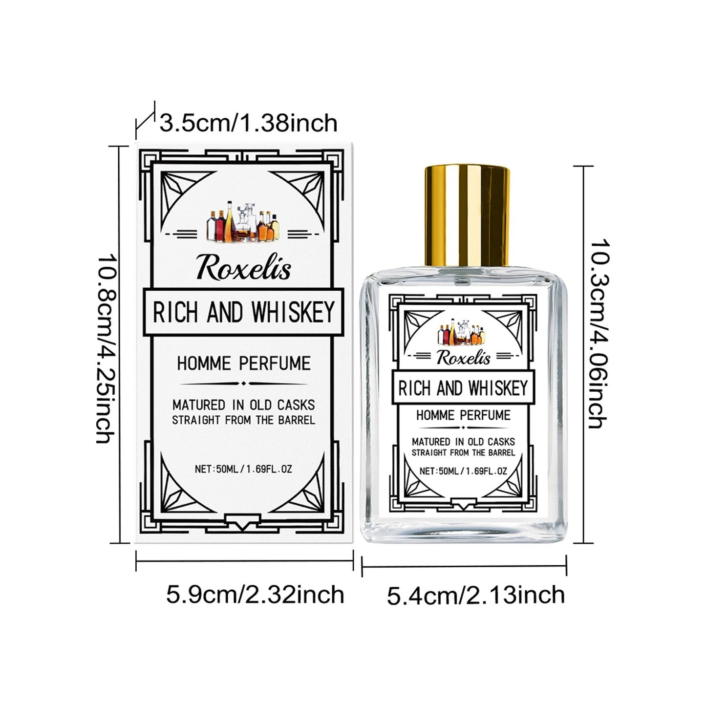 Perfume Fragrância Roxelis 50ml - Shopp Brasil
