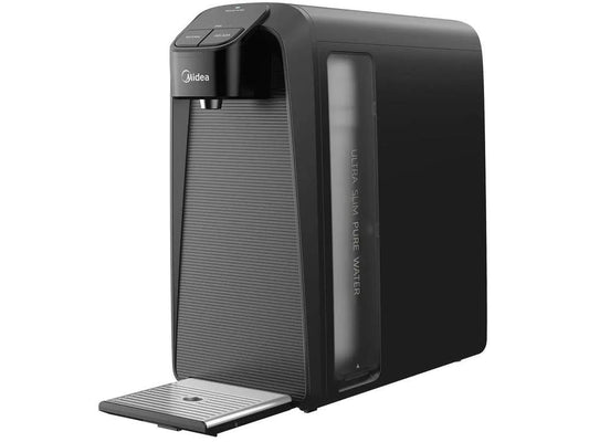 Purificador de Água Midea de Mesa e Parede Elétrico Cinza Slim Pure JDD2580TG. - Shopp Brasil