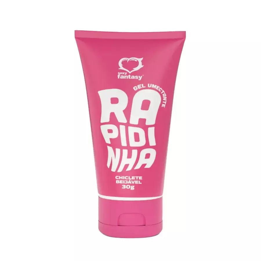 Rapidinha Sabor Chicletes 60g Lubrificante Íntimo Beijável – Sexy Fantasy - Shopp Brasil