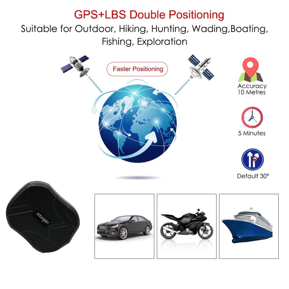 Rastreador gps 4g para carro tkstar tk905,4g, magnéticos, 5000mah. - Shopp Brasil