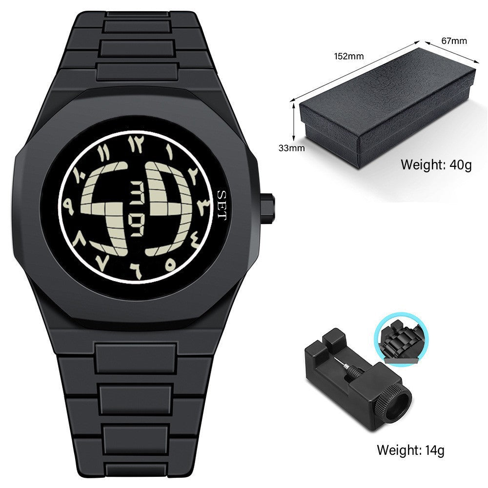 Relógio de quartzo masculino de plástico - Shopp Brasil