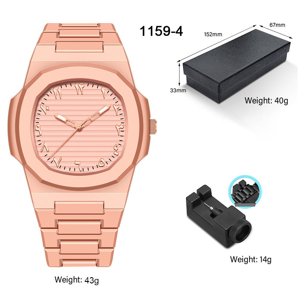 Relógio de quartzo masculino de plástico - Shopp Brasil