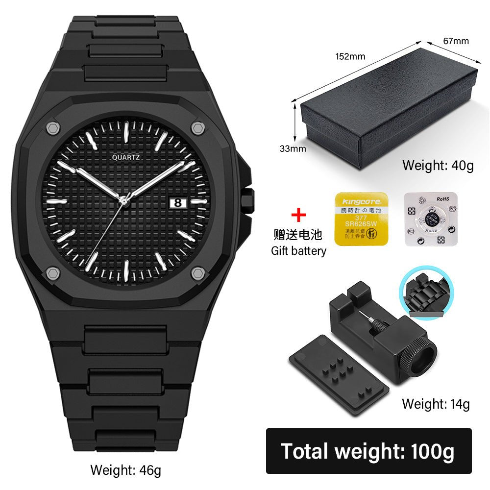 Relógio de quartzo masculino de plástico - Shopp Brasil