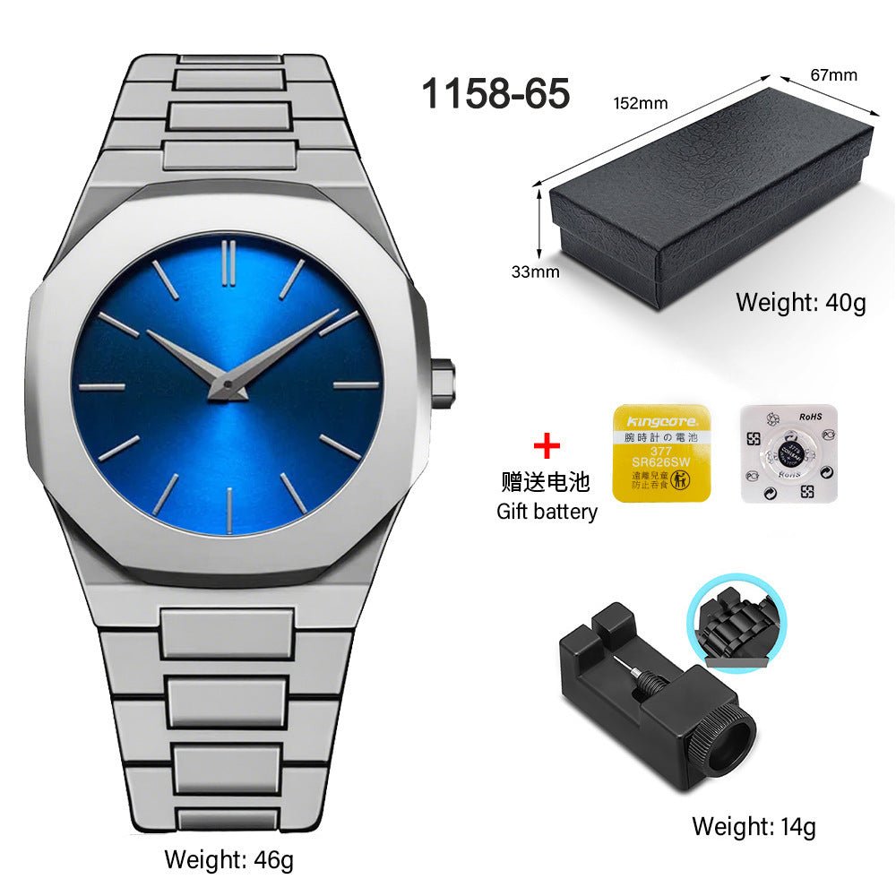 Relógio de quartzo masculino de plástico - Shopp Brasil