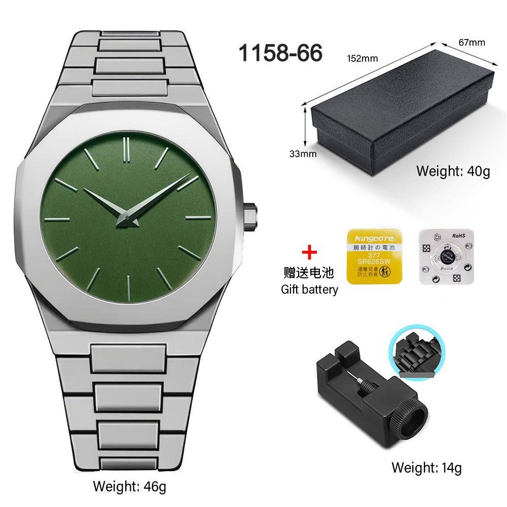 Relógio de quartzo masculino de plástico - Shopp Brasil
