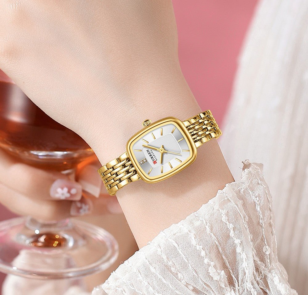 Relógio Feminino Quadrado Curren. - Shopp Brasil