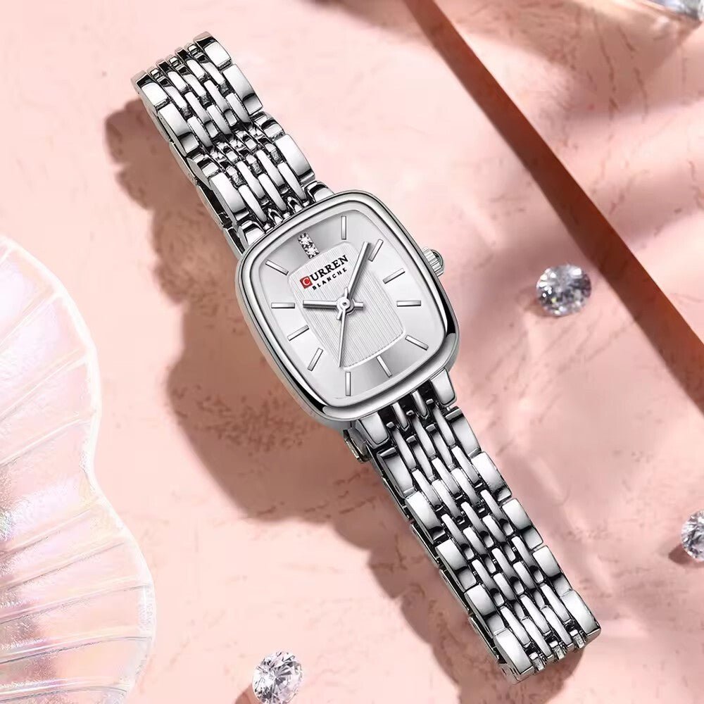 Relógio Feminino Quadrado Curren. - Shopp Brasil