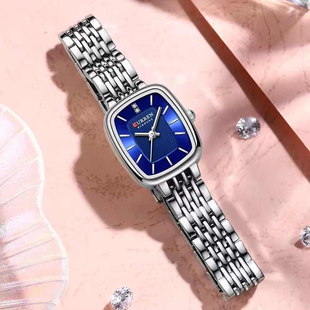 Relógio Feminino Quadrado Curren. - Shopp Brasil