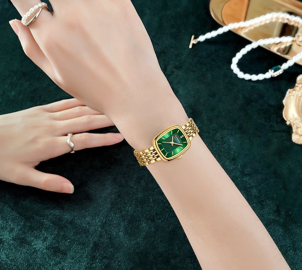 Relógio Feminino Quadrado Curren. - Shopp Brasil