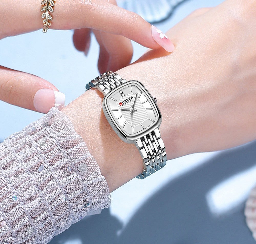 Relógio Feminino Quadrado Curren. - Shopp Brasil