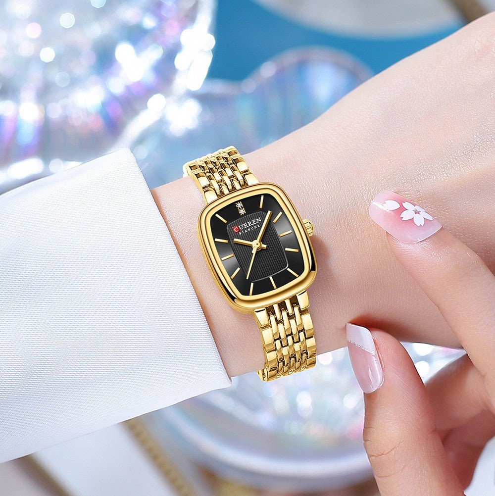 Relógio Feminino Quadrado Curren. - Shopp Brasil