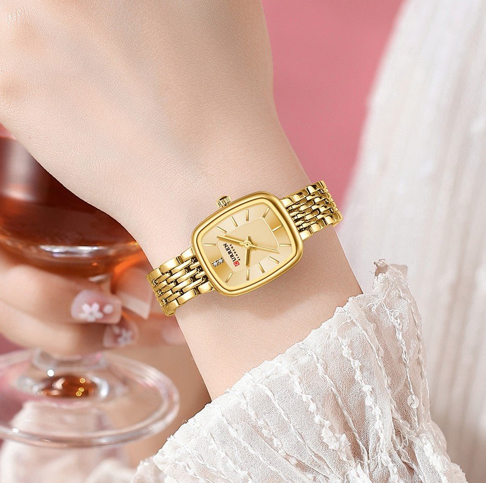 Relógio Feminino Quadrado Curren. - Shopp Brasil