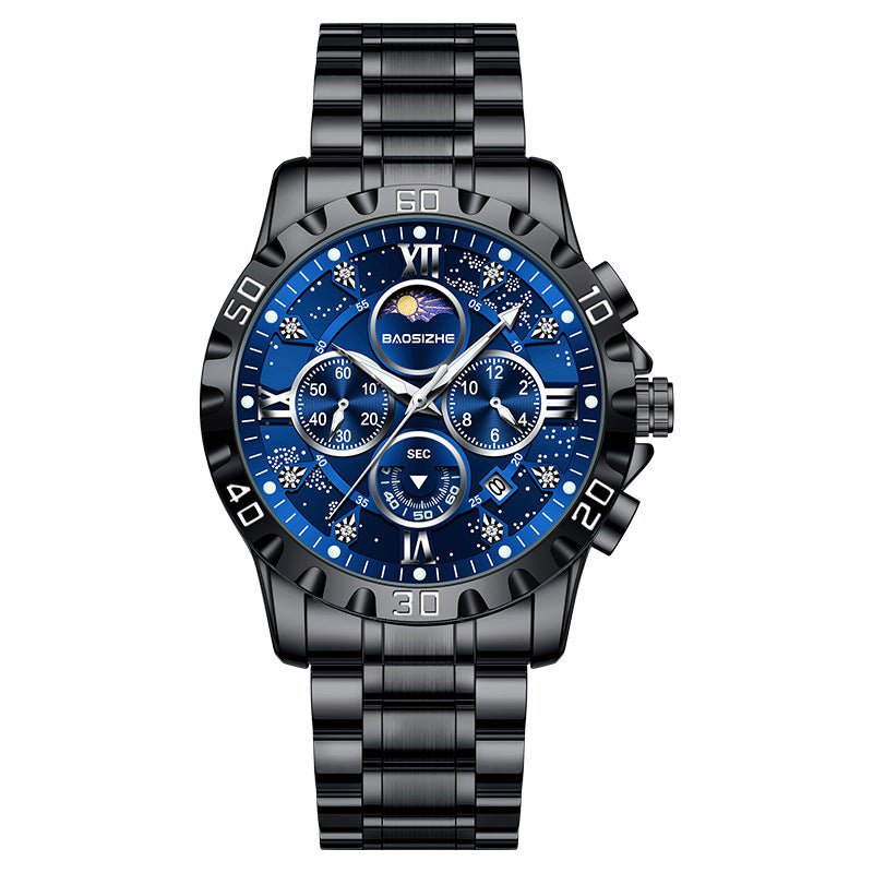 Relógio masculino automático com pulseira de aço - Shopp Brasil