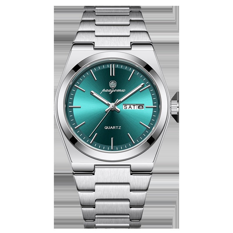 Relógio masculino de quartzo luminoso à prova d`água - Shopp Brasil