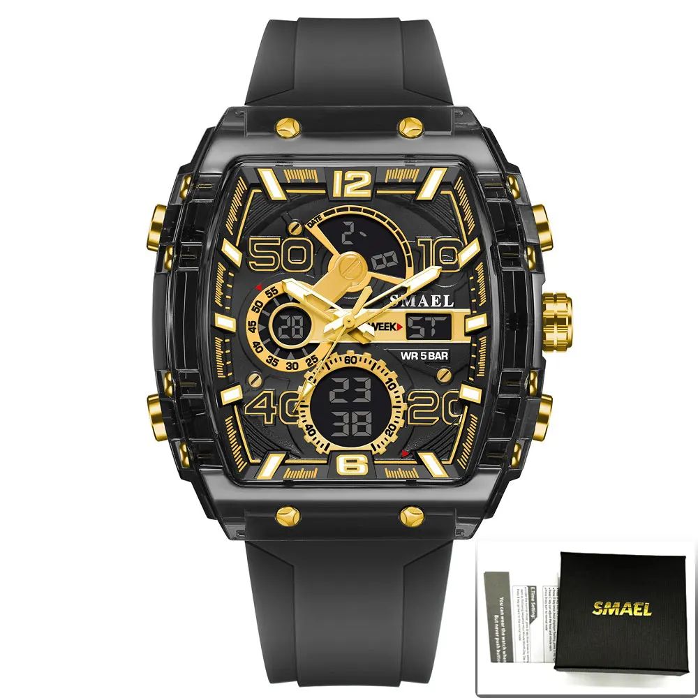Relógio Masculino Esportivo Marca Smael. - Shopp Brasil