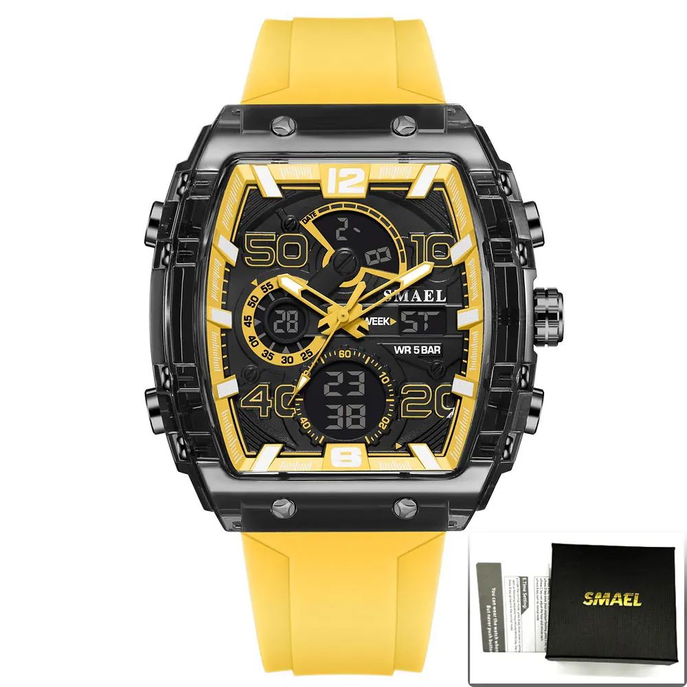 Relógio Masculino Esportivo Marca Smael. - Shopp Brasil