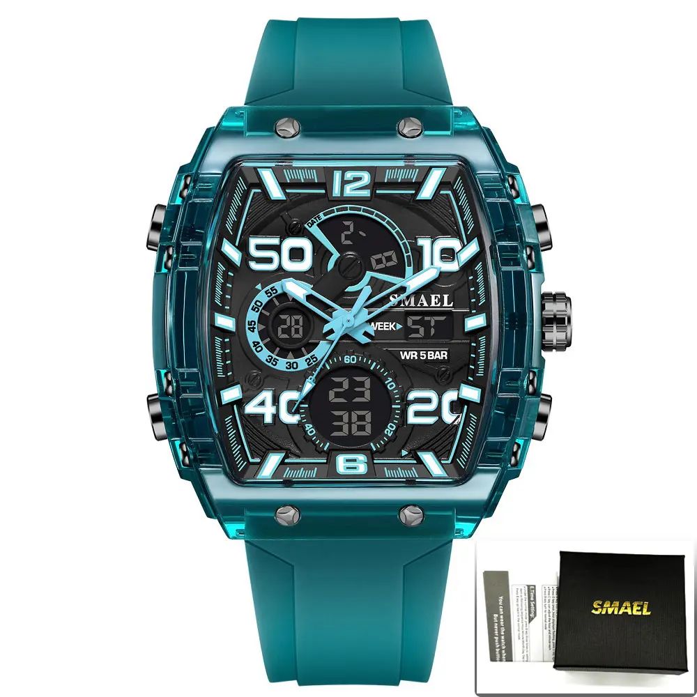 Relógio Masculino Esportivo Marca Smael. - Shopp Brasil