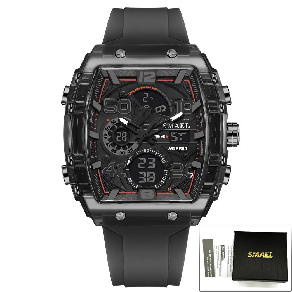 Relógio Masculino Esportivo Marca Smael. - Shopp Brasil