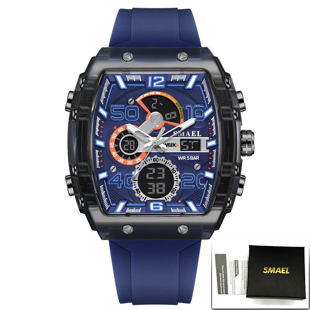 Relógio Masculino Esportivo Marca Smael. - Shopp Brasil