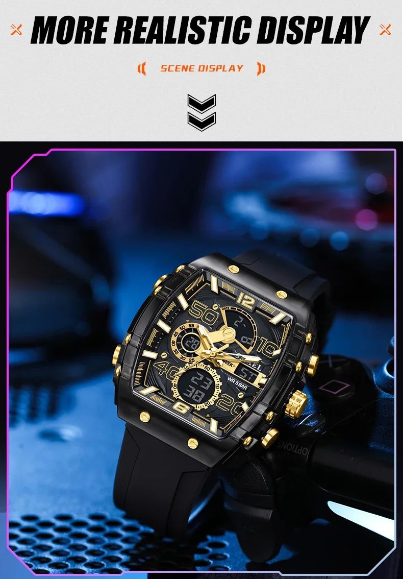 Relógio Masculino Esportivo Marca Smael. - Shopp Brasil