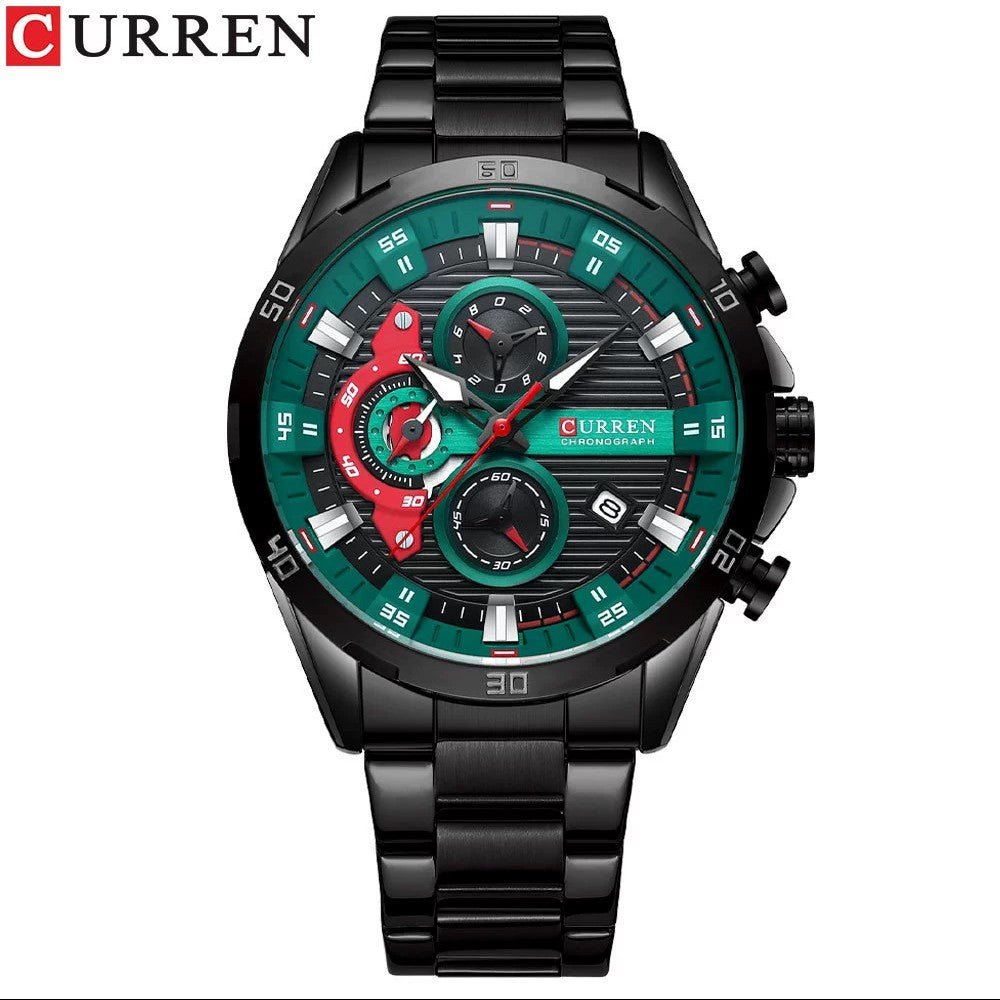 Relógio Masculino Executivo Marca Curren. - Shopp Brasil