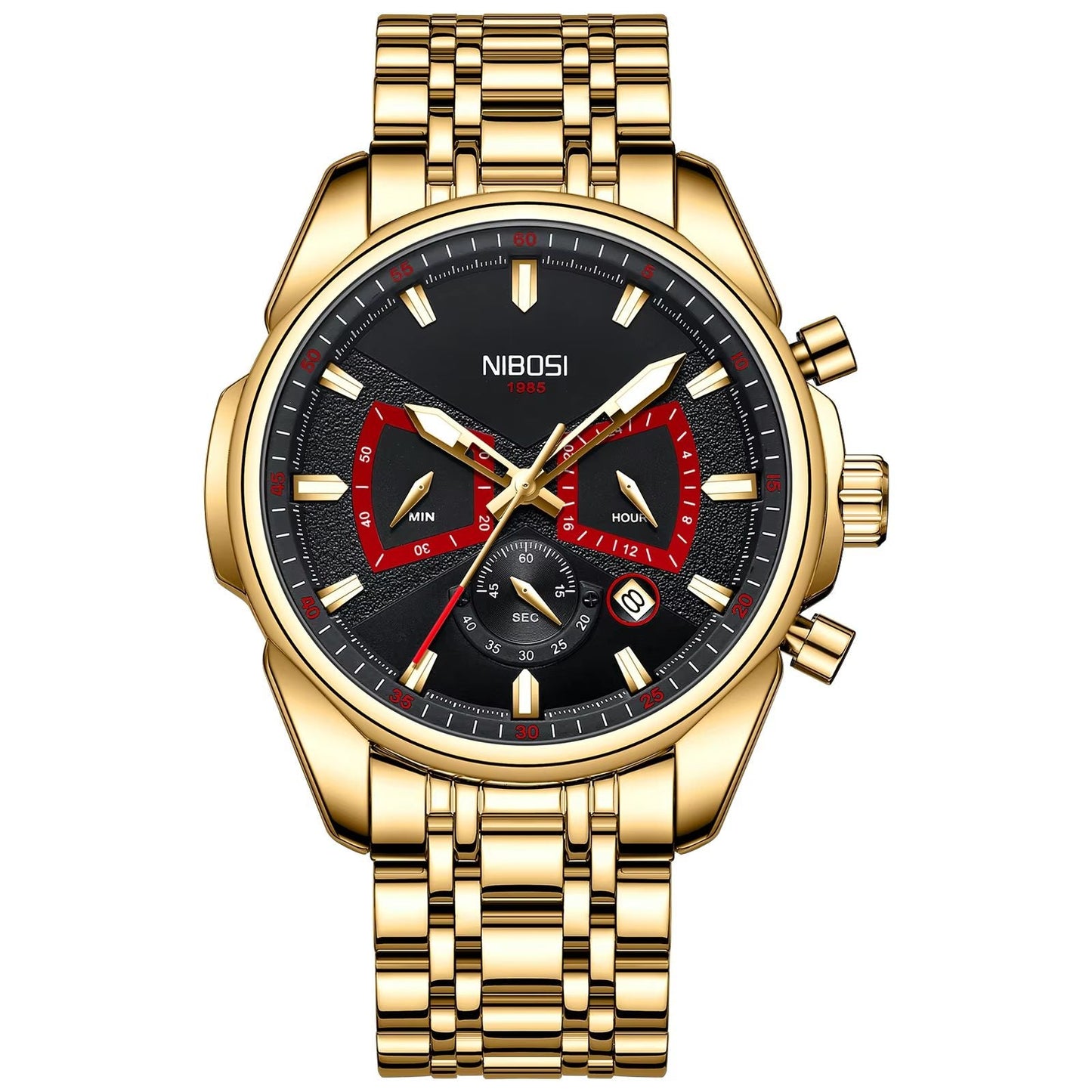 Relógios Masculinos Luxuoso , Nibosi. - Shopp Brasil