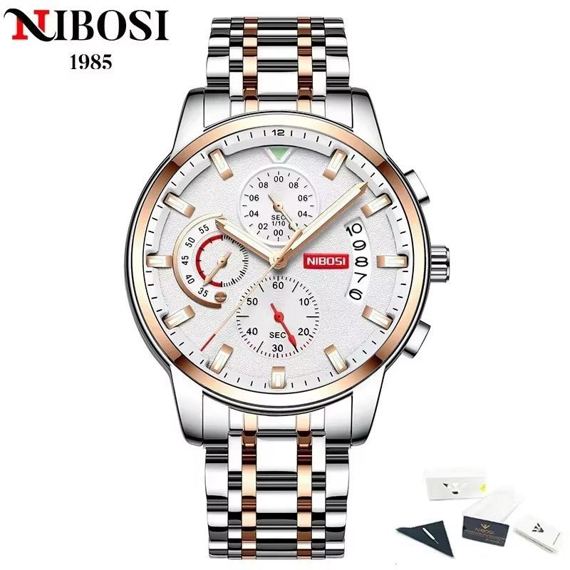 Relógios Masculinos Luxuoso , Nibosi. - Shopp Brasil