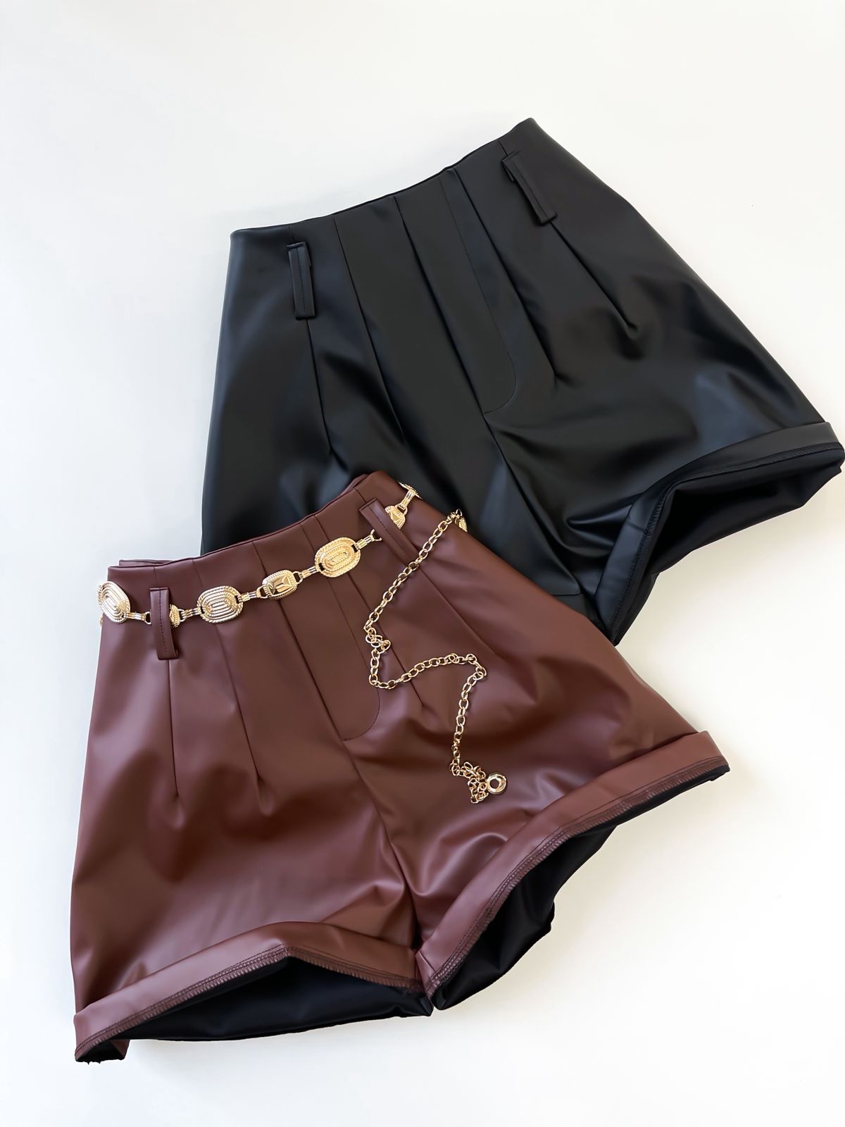 Shorts em Courino Zara Alexia Ref. 1976 - Shopp Brasil