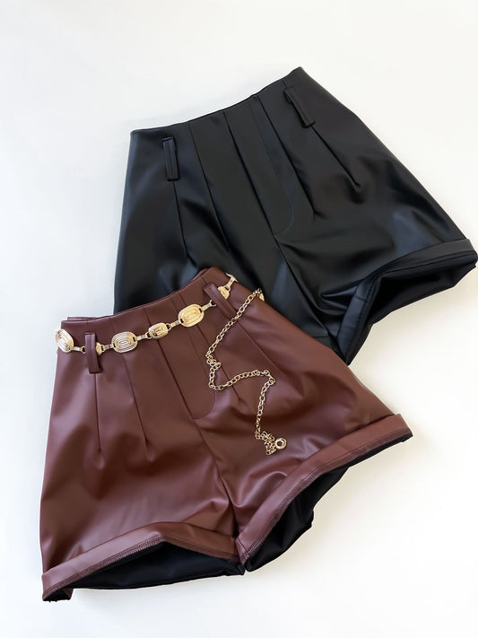 Shorts em Courino Zara Alexia Ref. 1976 - Shopp Brasil