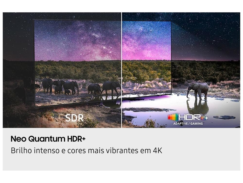 Smart TV 85" Samsung 4K Neo QLED QN85F QN85QN85FAGXZD 120Hz Tizen NQ4 AI Gen2. - Shopp Brasil